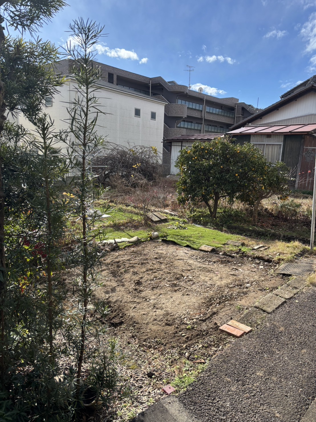 愛知県江南市 倉庫 解体後 更地