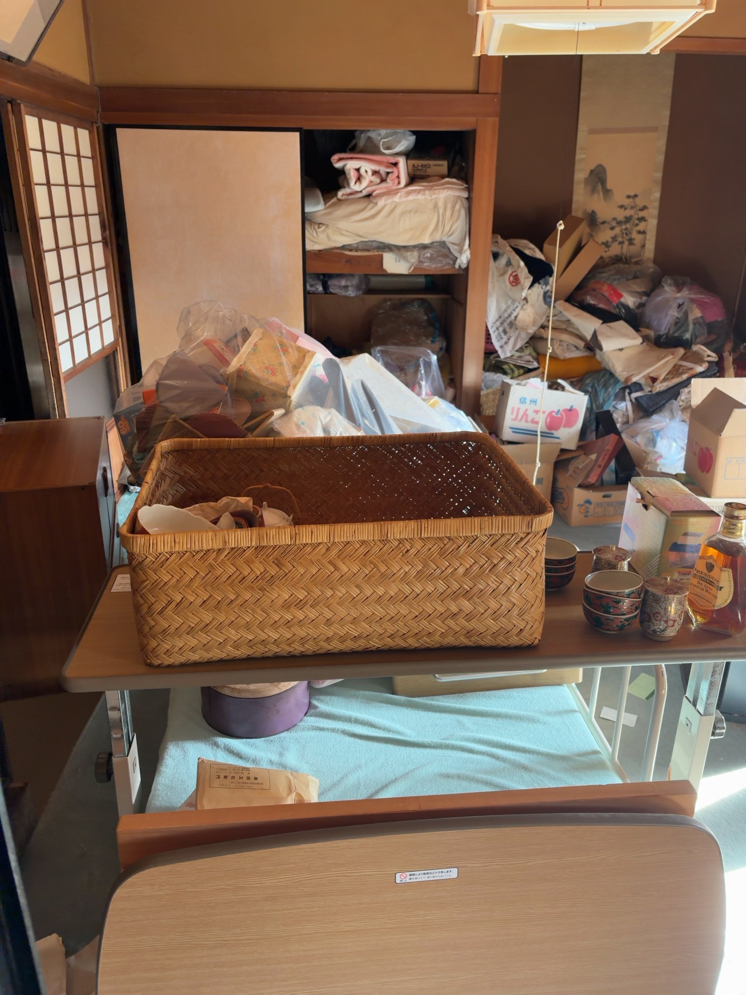 愛知県江南市 片付け 不用品回収 作業前