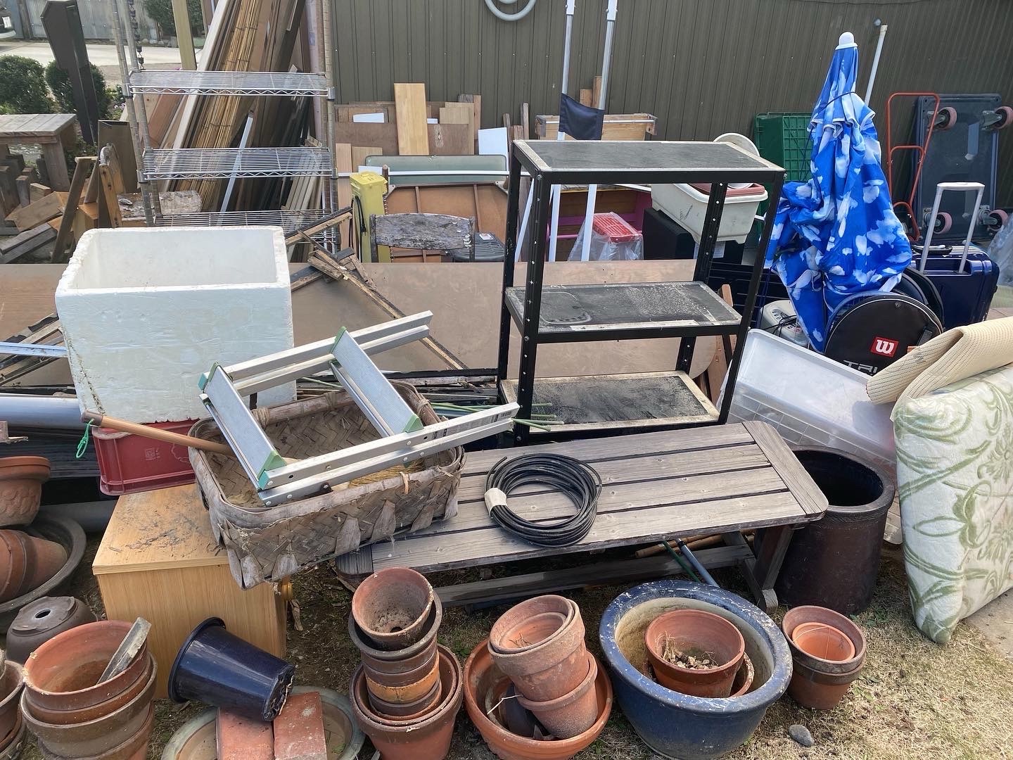 岐阜市 不用品回収 作業前